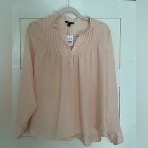 JCrew Mercantile Ruffle Blouse
